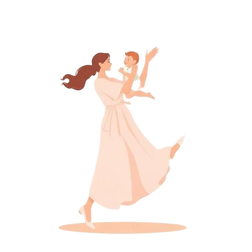 Bailar con el bebé en brazos